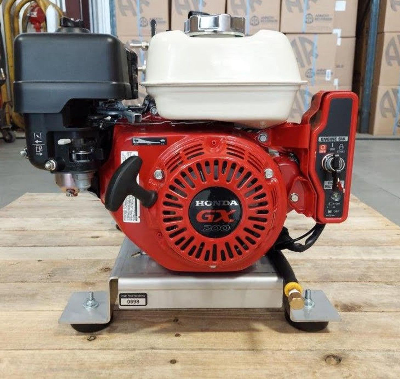 High Flow Systems AR 45 11 GPM Softwash Skid