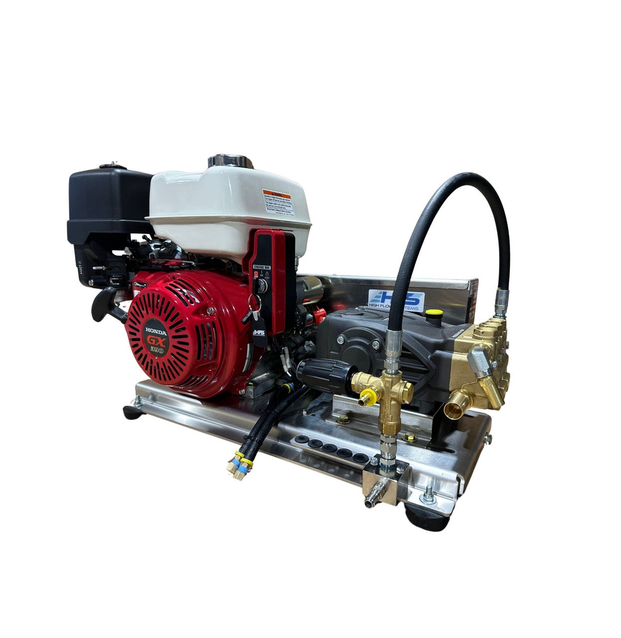 High Flow Systems 5.5 GPM @ 3000 PSI GX390 Key Start Pressure Washer