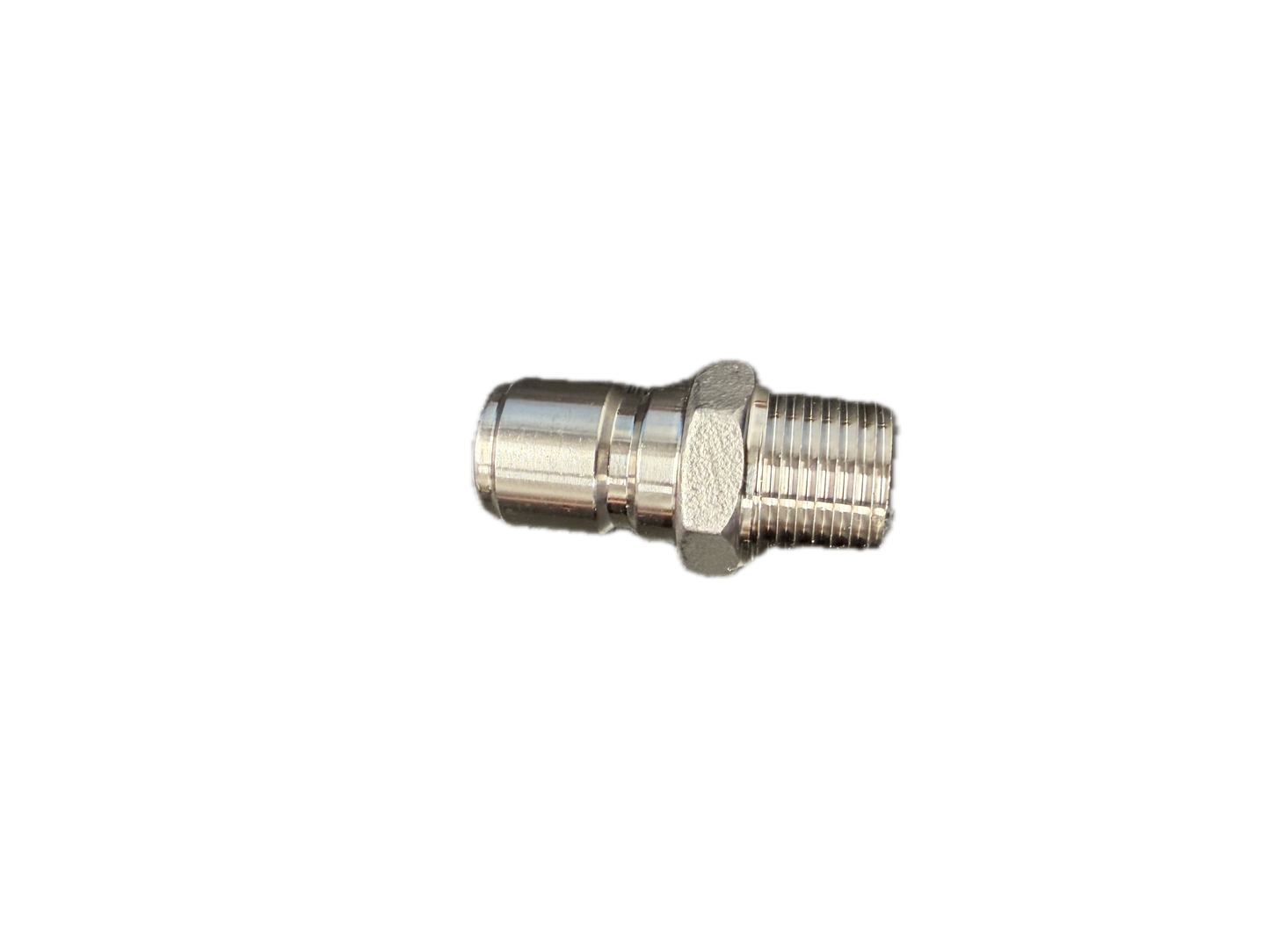 stainless steel plug fitting 1" MPT
