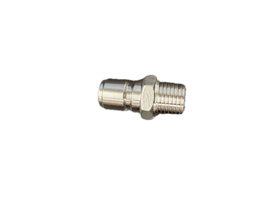 stainless steel plug fitting 1" MPT